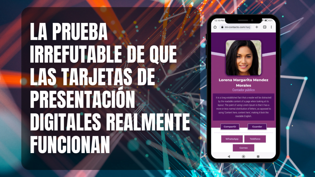 La prueba irrefutable de que las tarjetas de presentación digitales realmente funcionan