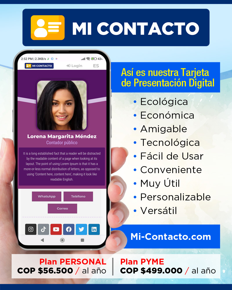Tarjetas de presentación digitales personalizables: La forma moderna, ecológica y económica de compartir información de contacto